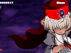 嘿，hentai游戏脱巨型waifu黑修女魅魔衣服！