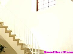 Hey cutie, watch this adorable teen 18+ scissor with a sexy MILF!