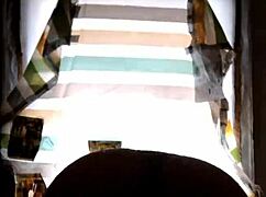 A girl named Vanillababyy dances and touches herself in a casual scene