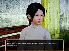 In my new family episode 538, the cartoon story unfolds with anime characters.