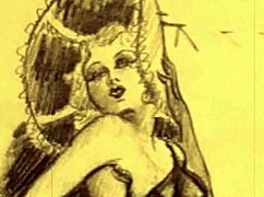 vintage erotic drawings from antique anime cartoons