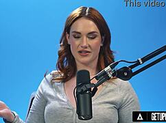 Sensual solo scene with curvy redhead Siri Dahl's orgasm