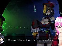 Mirror Reflections in 3D Cartoon Anime Game