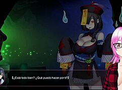 Mirror Reflections in 3D Cartoon Anime Game