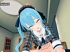 靠，看看这疯狂的 vtuber 3D 卡通 hentai 合集，太野了！