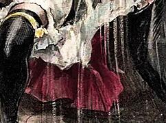 Vintage Erotic Drawings Bring Retro Passion to Life Today