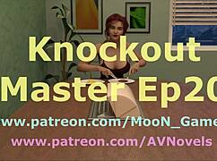 knockout master with big tits sucks monster cock in maledom cumshot