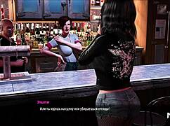 In Fashion Business, She Showed Her Pussy While Spreading Her Legs In This 3D Cartoon Hentai Anime Game