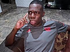 Umm, Brazilian beauty swallowing that huge rod, makin’ it rock hard to pound!