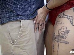 Deep Anal Creampie Sex for Step Mom Mara Martinez in Kitchen