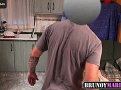 Real Video Spy Cam Of Hot Woman And Plumber In House