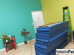 Natasha Nice Rides Carlos' Monster Cock