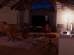 3D animated video of a bookworm’s solo pleasure