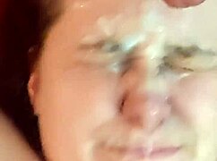 i cummed all over her face, but it was an accident or somethin'
