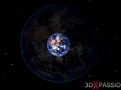 Female Sex Cyborg Fucks Horny Girl Hard In Space Station