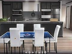 Stepsister blowjob swallows all cum!