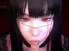 电锯人狂野3D动漫锁链捆绑猛干