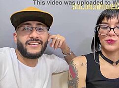 wow, tattooed beauty’s deepthroat blowjob kicks off porn career!
