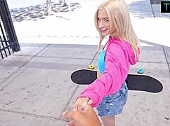 Can Emma Rosie handle grinding her tight pussy on that massive cock in every position?