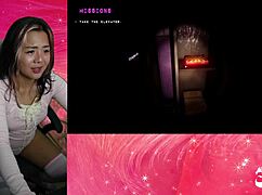 chiku's big tits are chasing me in this hentai game