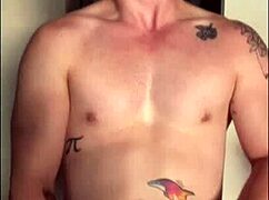 hey, that twink jerks off his big cock in the sunlight while showing off his monster dick 😏