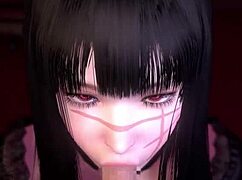 电锯人狂野3D动漫锁链捆绑猛干