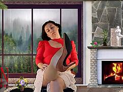 Neighbor sneaks into my home, drawn by sexy legs and high heels in plain view