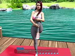complete gameplay helping the hotties in yoga and games