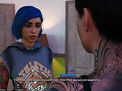 Wild gameplay in Being a Dik Episode 3 with public assfucking