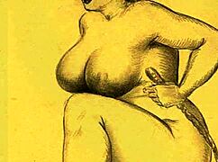 Vintage erotic drawings bring classic sensual art to life with detailed charm.