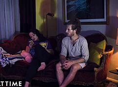 Quarantine Sex Explosion with Step-Dad! Total Titty Action!