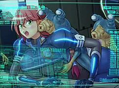 All the hot scenes of the animated porn video: Creature reaction inside the ship 2