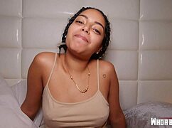 Big booty latina girl, you getting fucked by a big dick creampie?