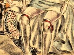 vintage erotic drawings bring retro charm to classic anime style. a unique glimpse into antique art.