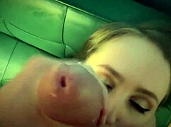 Wow, Cheating Girlfriend Lizzie Love Sucks Huge Cock While Boyfriend’s Away - Steve Rickz!