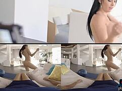 we visit a virtual reality porn shoot to see how tits and blowjobs are done