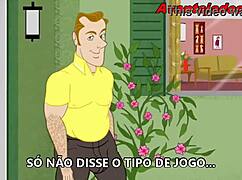 Cartoon porn with gay theme and Brazilian artist