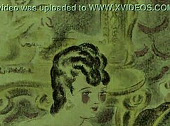 vintage erotic drawings bring retro charm to classic anime style. a unique glimpse into antique art.