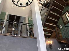 yo, check this stunning blonde milf in action!