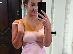 Mia Piper aka Hazel Grace Masturbates Wildly in Front of Mirror 😘