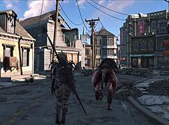 Fallout 4 katsu explores the commonwealth