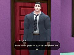 danny phantom bangs his mom in sims 4. bent over hentai action is unreal! 🔥