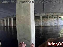 Skinny ebony princess riding big cock for rough outdoor sex