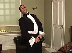 Interracial butler's huge cock can't be ignored by boss