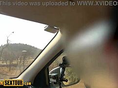 safari turns steamy with an amateur african girl's big ass