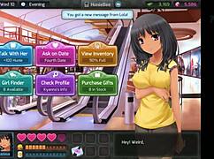 Huniepop uncensored part 5: Steamy MILF and tiddies in a dating sim