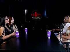 toparia tries hard sex with black top