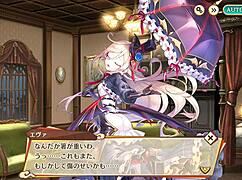 嘿，看看Ayakashi Rumble里Eva的狂野动作！