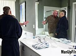 my girlfriend drives me crazy watching ray boogie and killion knox with monster cocks in gay fetish handjob for manupfilms