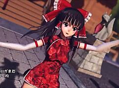 Hey, Have You Seen Reim Touhou Pinkcat in Wild 3D Action?